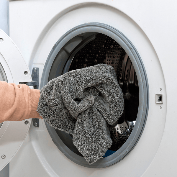 Mikrofasertuch "Superflausch" waschen Waschmaschine
